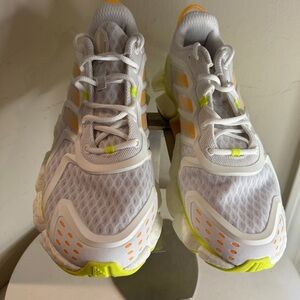 adidas Climacool Boost 'White Neon Yellow' GX5486 New size 12